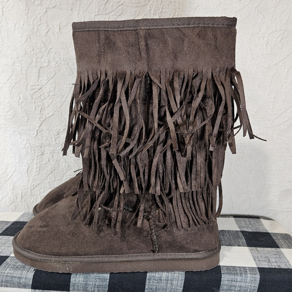 Silver Dew Women's Cozy-4 Moccosin Style Boot - Picture 3 of 10